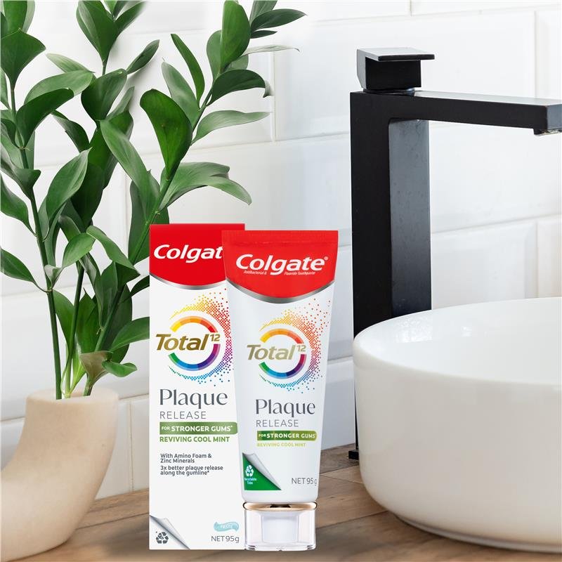 高露洁 Colgate 全效牙菌斑释放焕活清凉薄荷牙膏 95g
