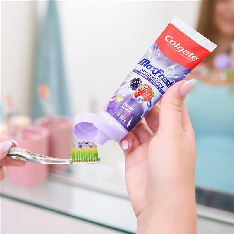 高露洁 Colgate 劲爽莓果清新牙膏 100g