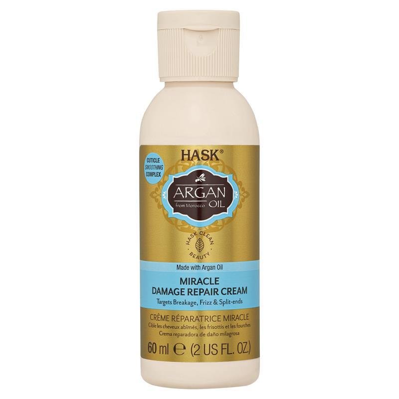 Hask 摩洛哥坚果油分叉修护免洗护发霜 60ml