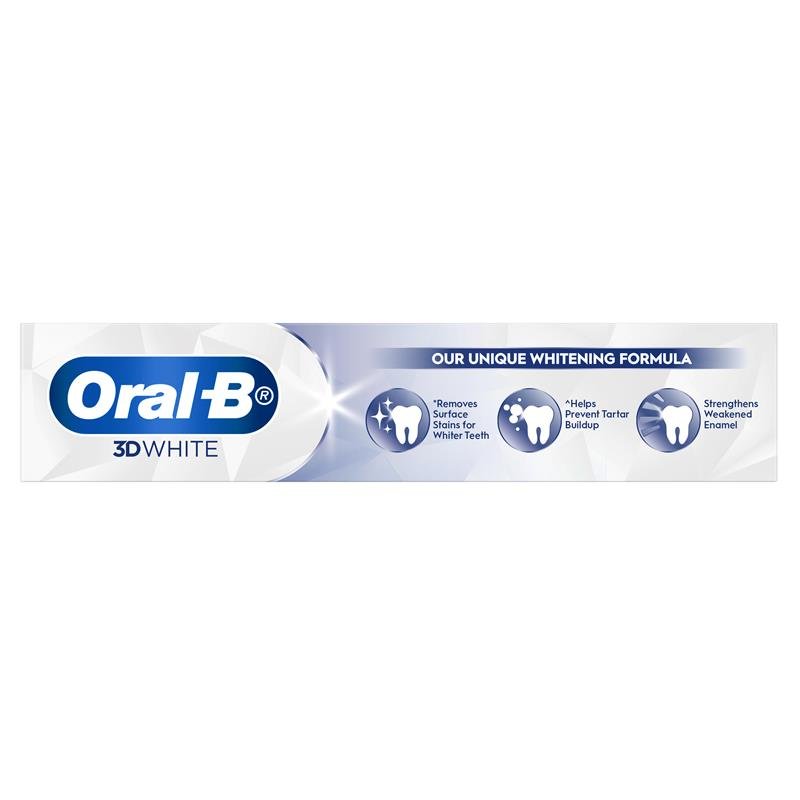 欧乐B Oral B 3D炫白强健牙釉质牙膏 110g