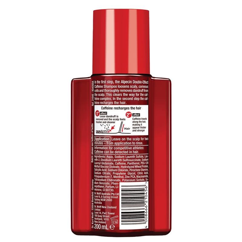 Alpecin 双效咖啡因洗发水 200ml