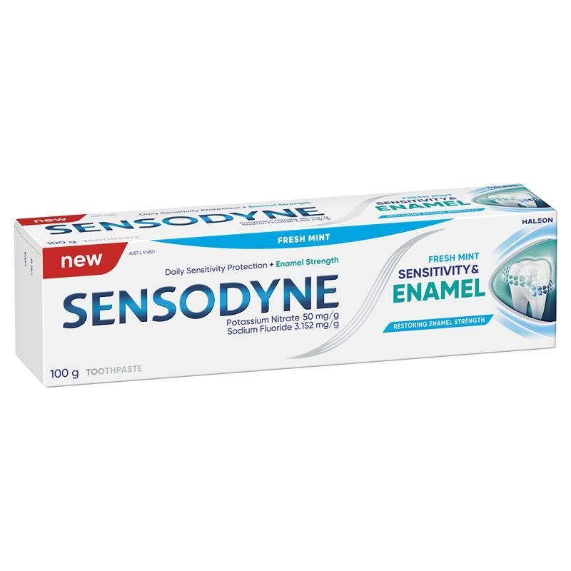 Sensodyne 舒适达 抗敏珐琅质修护牙膏 清新薄荷 100g