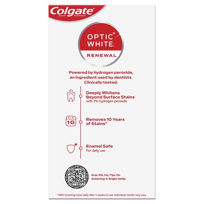 高露洁 Colgate 光感白亮泽焕新美白牙膏 85g