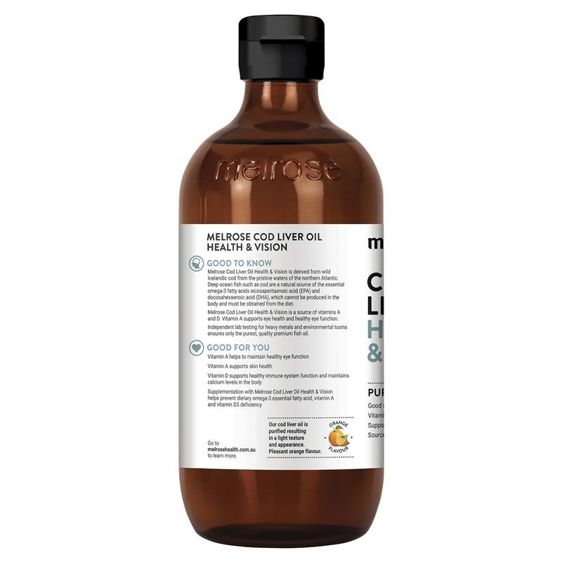 Melrose Omega 鳕鱼肝油 护眼健康 500ml