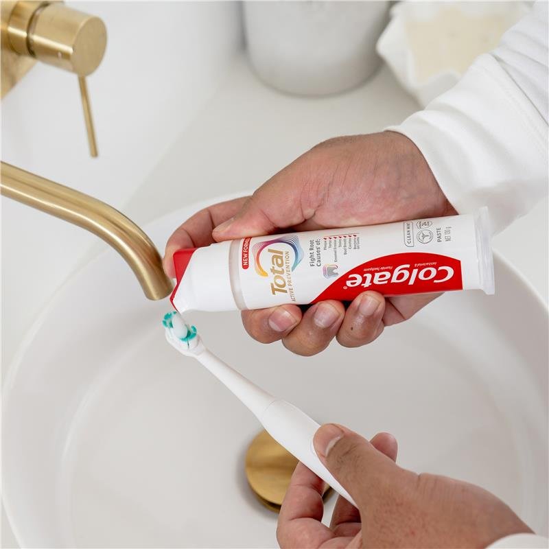 高露洁 Colgate 全效清洁薄荷按压式牙膏 130g