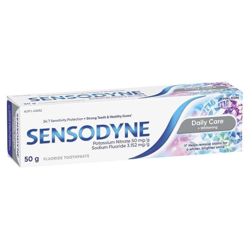 Sensodyne 舒适达 日常护理美白抗敏牙膏 50g