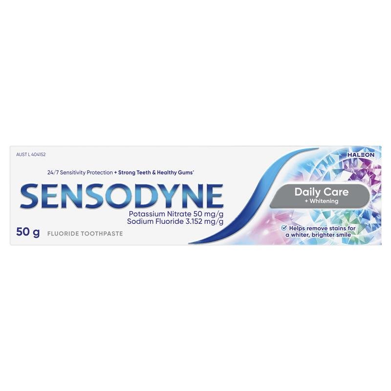 Sensodyne 舒适达 日常护理美白抗敏牙膏 50g