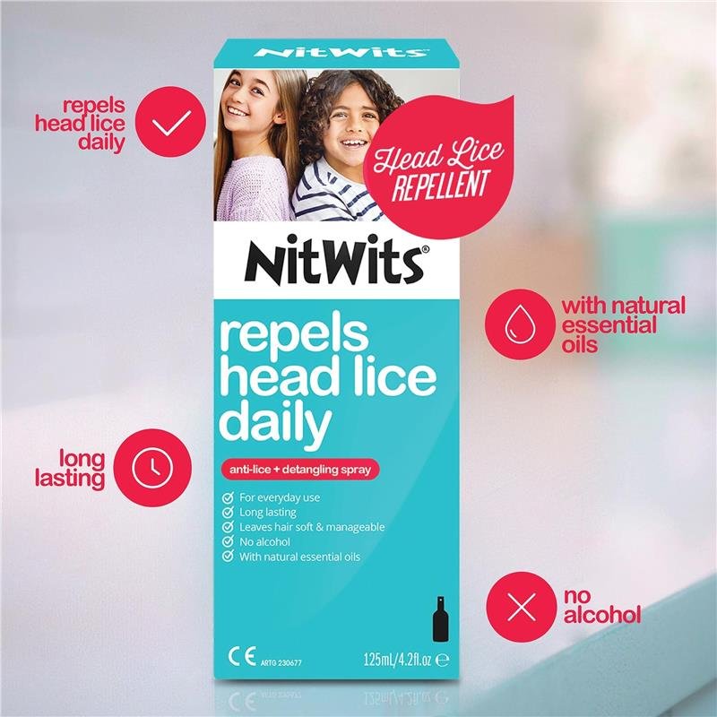 Nitwits 防头虱顺发喷雾 125ml