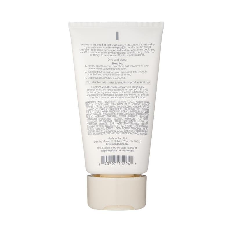 Kristin Ess 轻盈亮泽风干造型霜 150ml