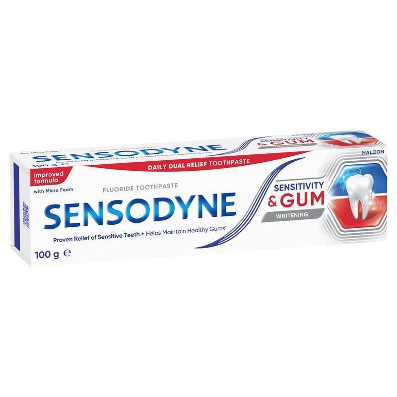 Sensodyne 舒适达 抗敏护龈美白牙膏 100g