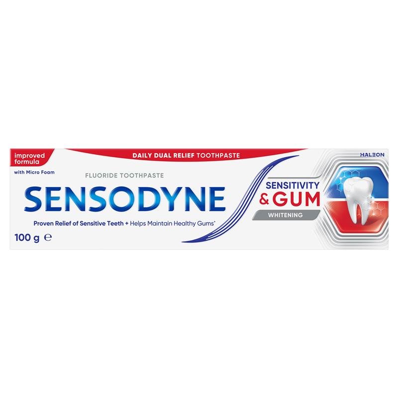 Sensodyne 舒适达 抗敏护龈美白牙膏 100g