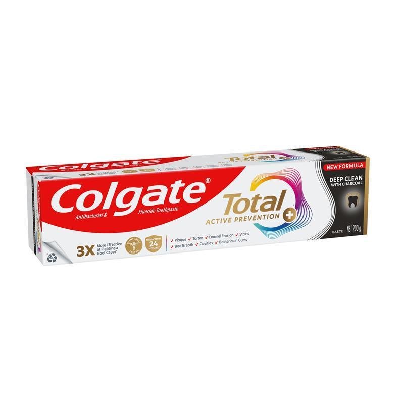 高露洁 Colgate 全效活性防护竹炭深洁牙膏 200g