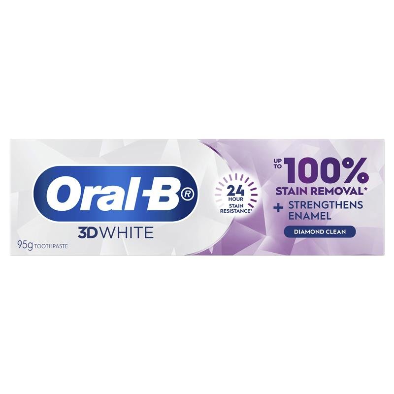 欧乐B Oral B 3D美白坚固牙釉牙膏 95g