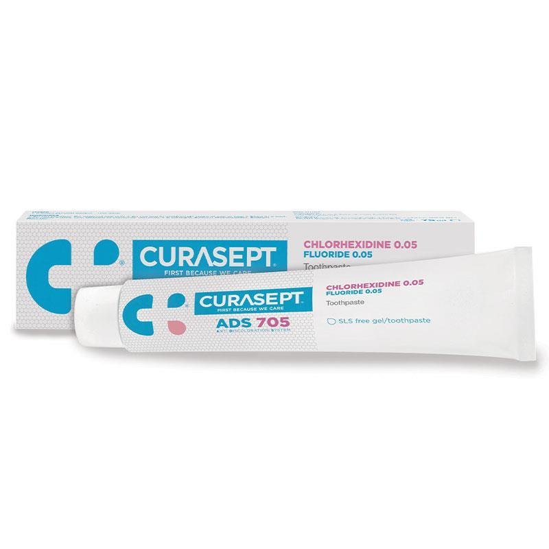 Curasept 0.05%洗必泰含氟无SLS牙膏 75ml