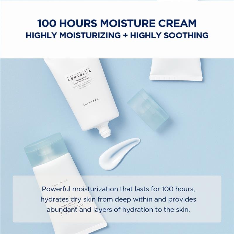 SKIN1004 马达加斯加积雪草玻尿酸积雪草保湿霜 75ml