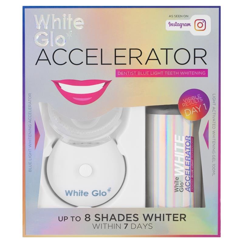 White Glo 蓝光牙齿美白套装