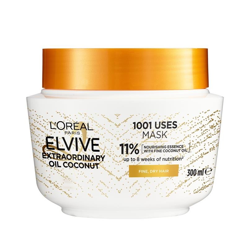 欧莱雅 L'Oreal Elvive 金耀椰油护发发膜 300ml