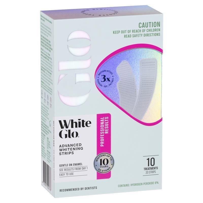 White Glo 进阶美白牙贴 20片
