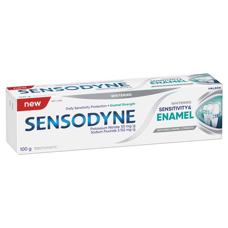 Sensodyne 舒适达 抗敏珐琅质美白牙膏 100g