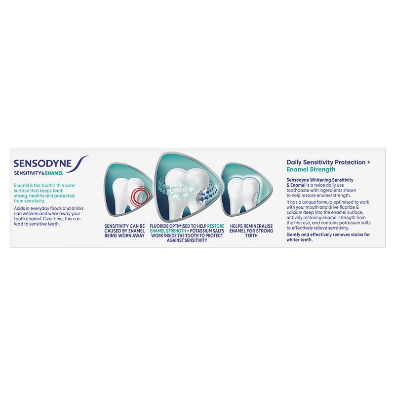 Sensodyne 舒适达 抗敏珐琅质美白牙膏 100g