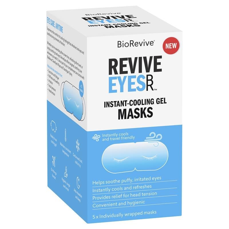 BioRevive ReviveEyes 即时冰凉凝胶眼膜 5片装