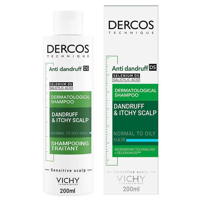 Dercos 去屑洗发露 中性至油性发质 200ml
