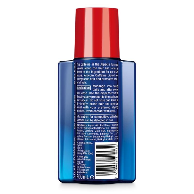 欧倍青 Alpecin 咖啡因头发营养液 200ml