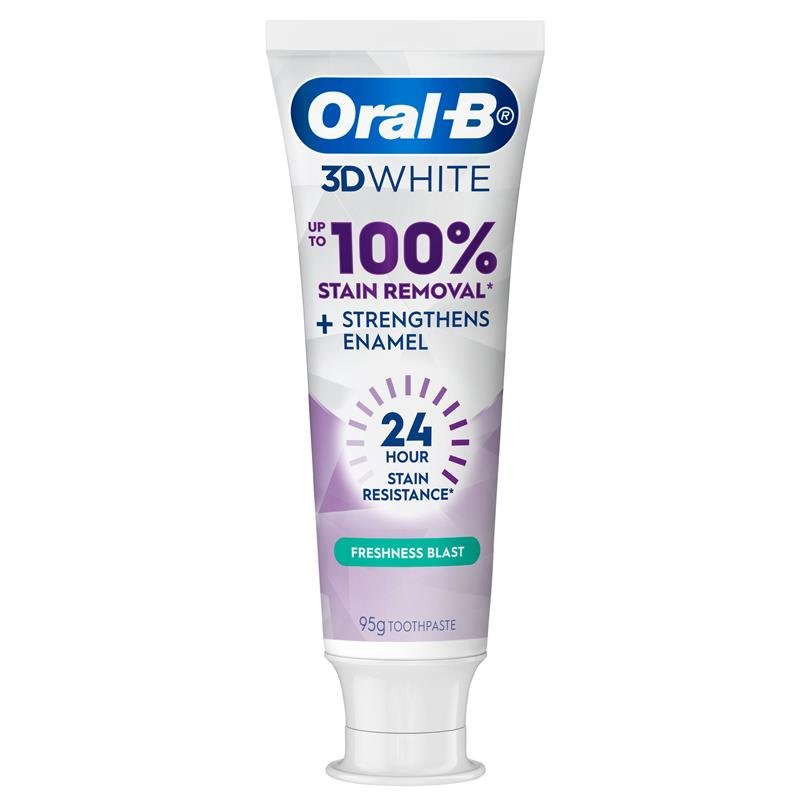 欧乐B Oral-B 3D炫白持久清新牙膏 95g