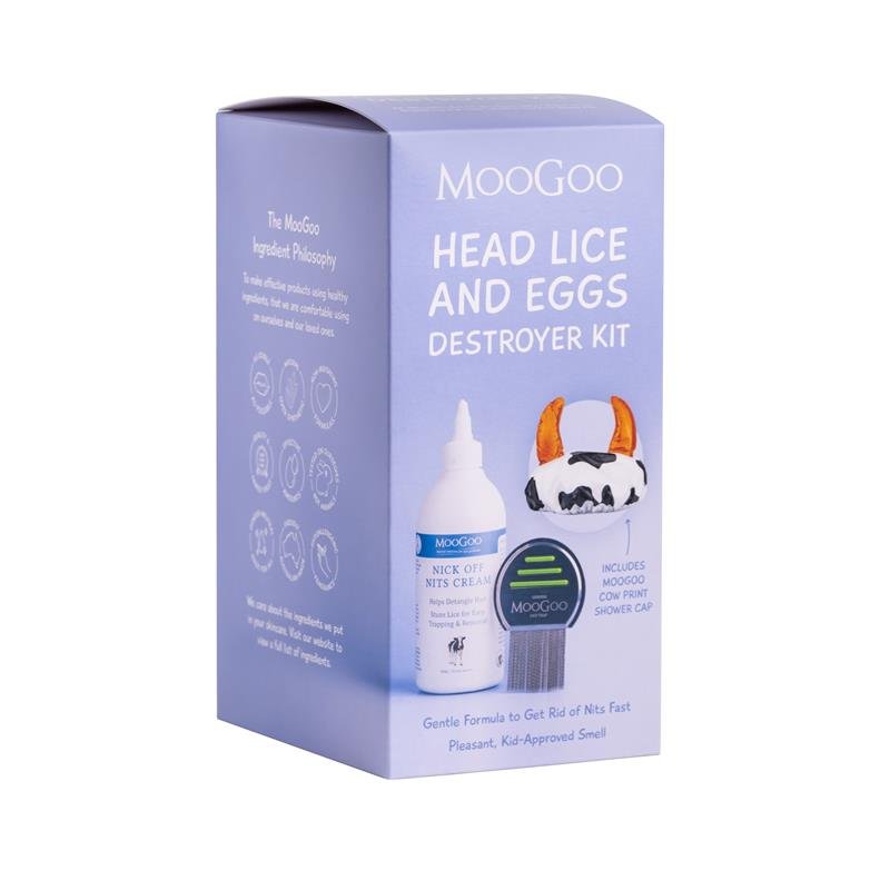 MooGoo 头虱及虫卵清除套装