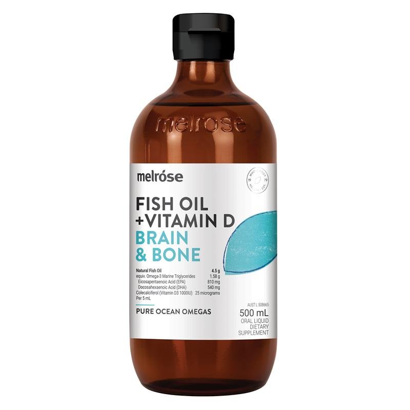 Melrose 鱼油+维生素D关节骨骼液 500ml