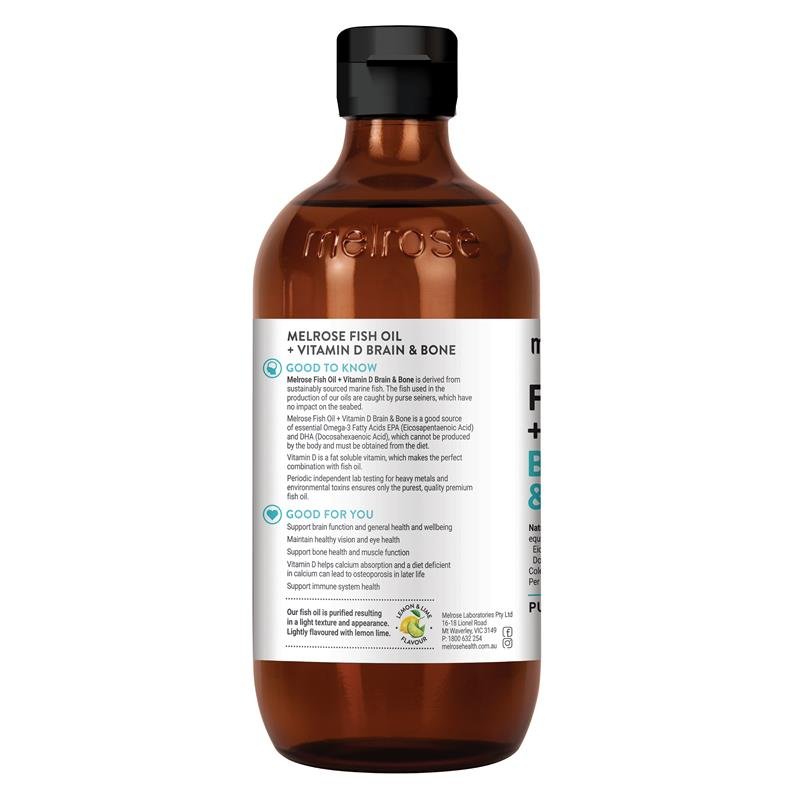 Melrose 鱼油+维生素D关节骨骼液 500ml