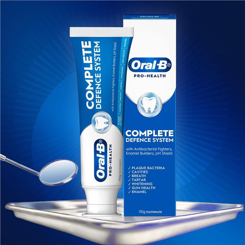 Oral B 欧乐B 深层清洁全效防护牙膏 2×200g 超值装