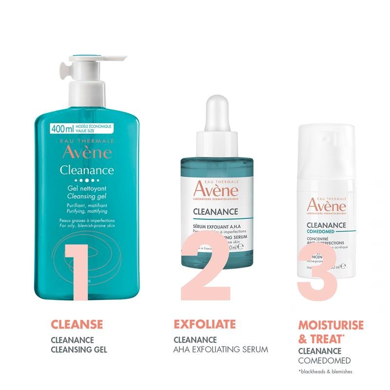 雅漾 Avene 控油清爽AHA去角质精华 30ml