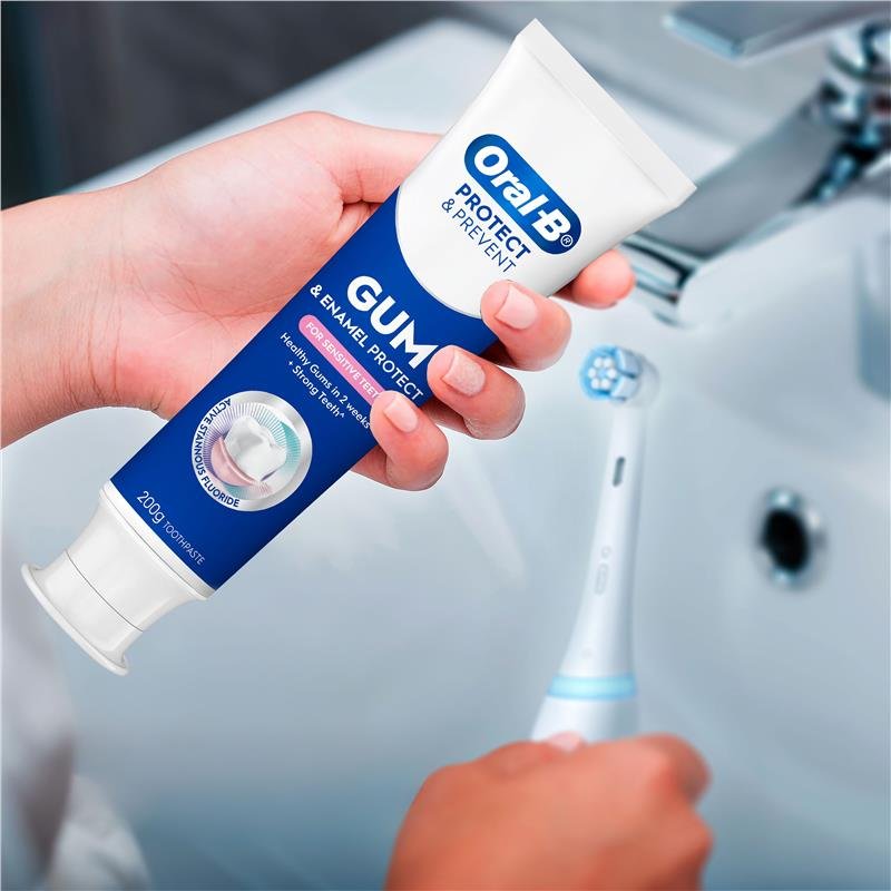 欧乐B Oral B 牙龈牙釉质防护抗敏牙膏 200g
