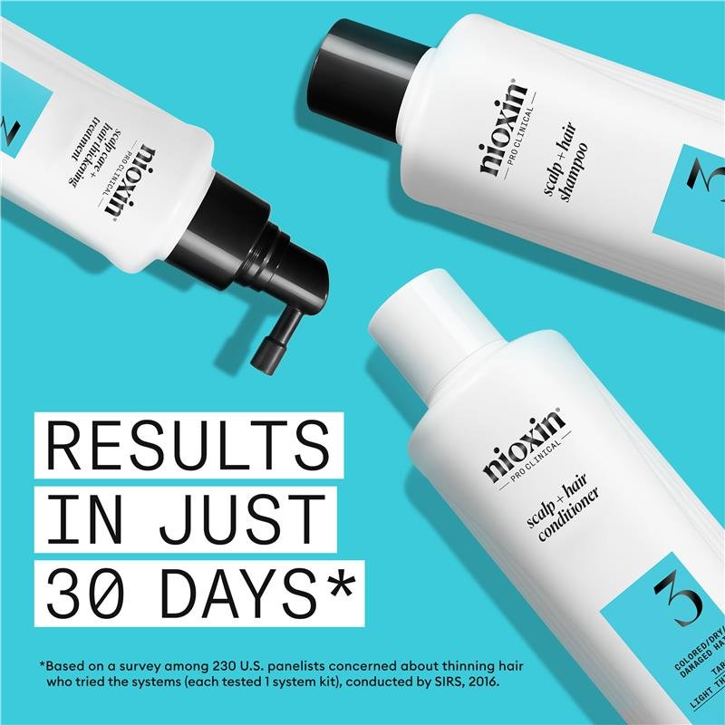Nioxin 头皮头发丰盈系统3号体验套装