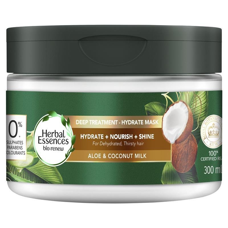 草本精华 Herbal Essences 椰奶芦荟深层保湿发膜 300ml