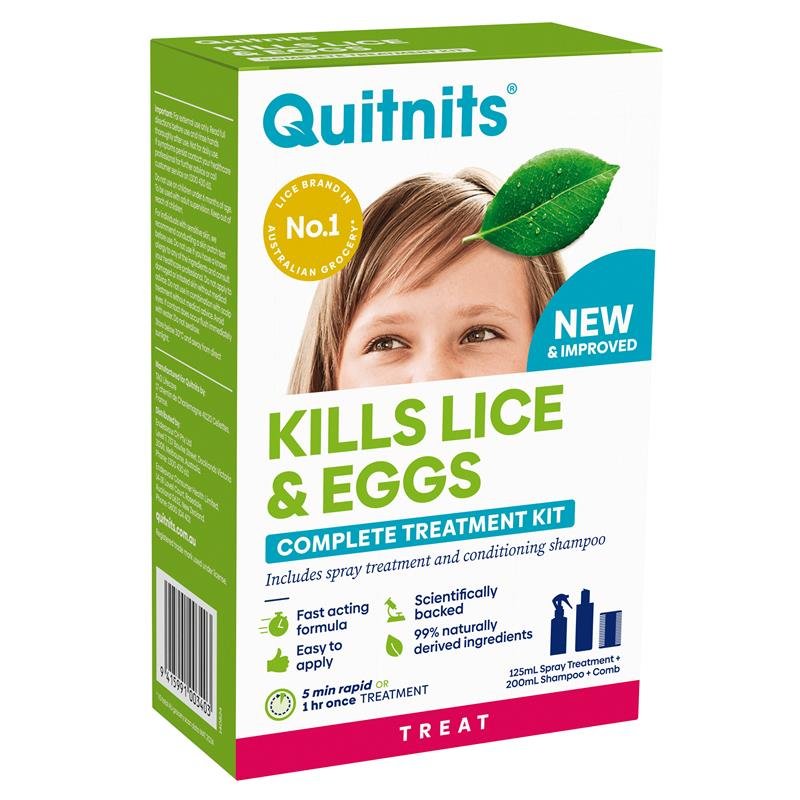 Quitnits 去头虱完整套装 325ml