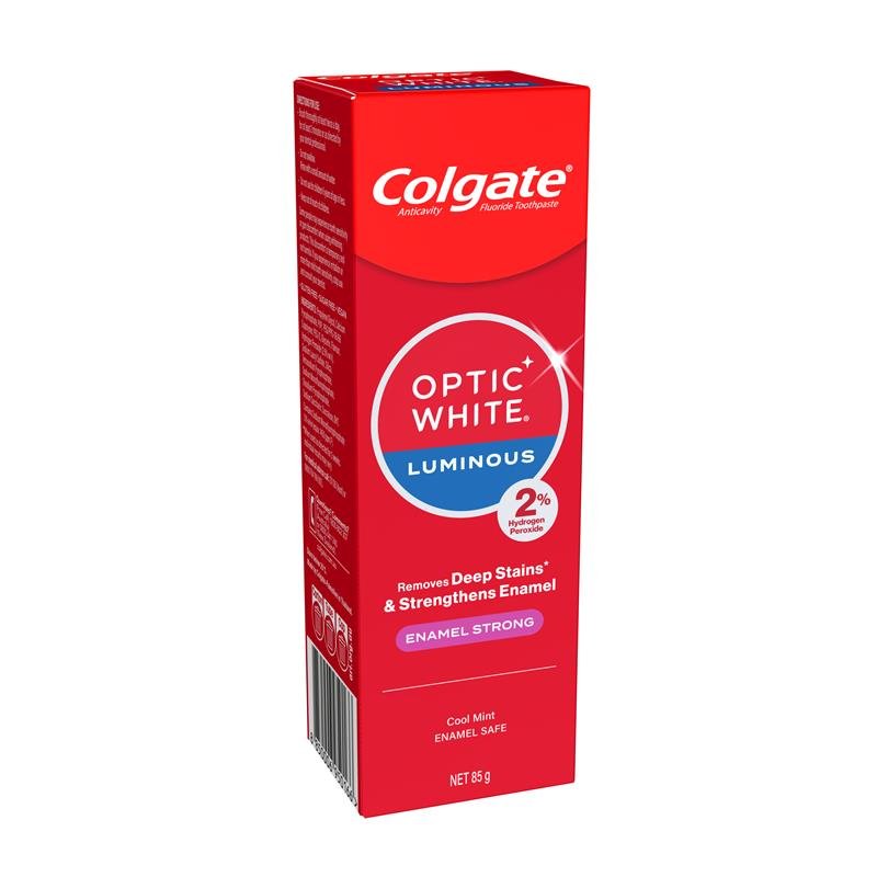 高露洁 Colgate 光感白亮泽坚固珐琅质牙膏 85g