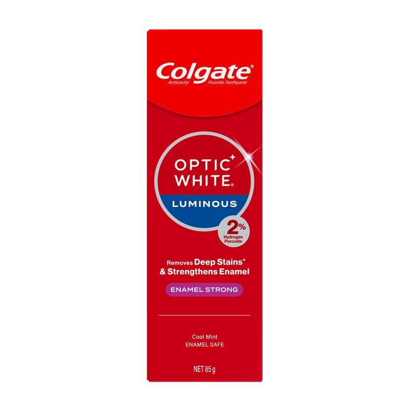 高露洁 Colgate 光感白亮泽坚固珐琅质牙膏 85g