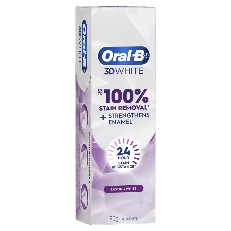 欧乐B Oral B 3D炫白坚固珐琅质牙膏 90g