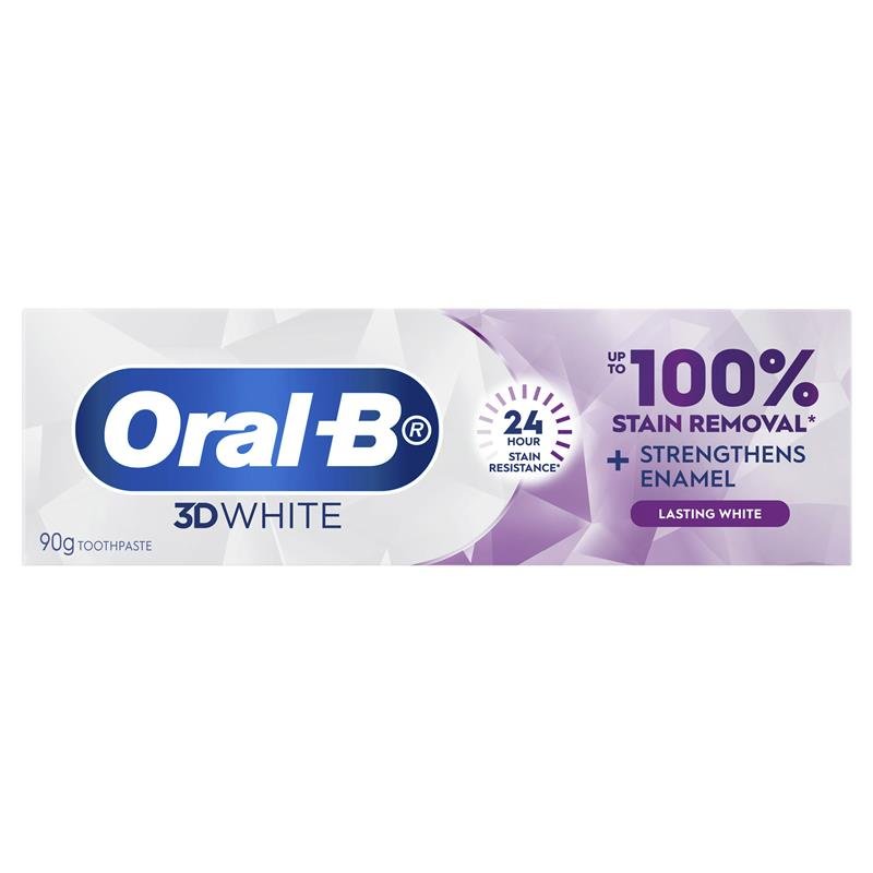 欧乐B Oral B 3D炫白坚固珐琅质牙膏 90g