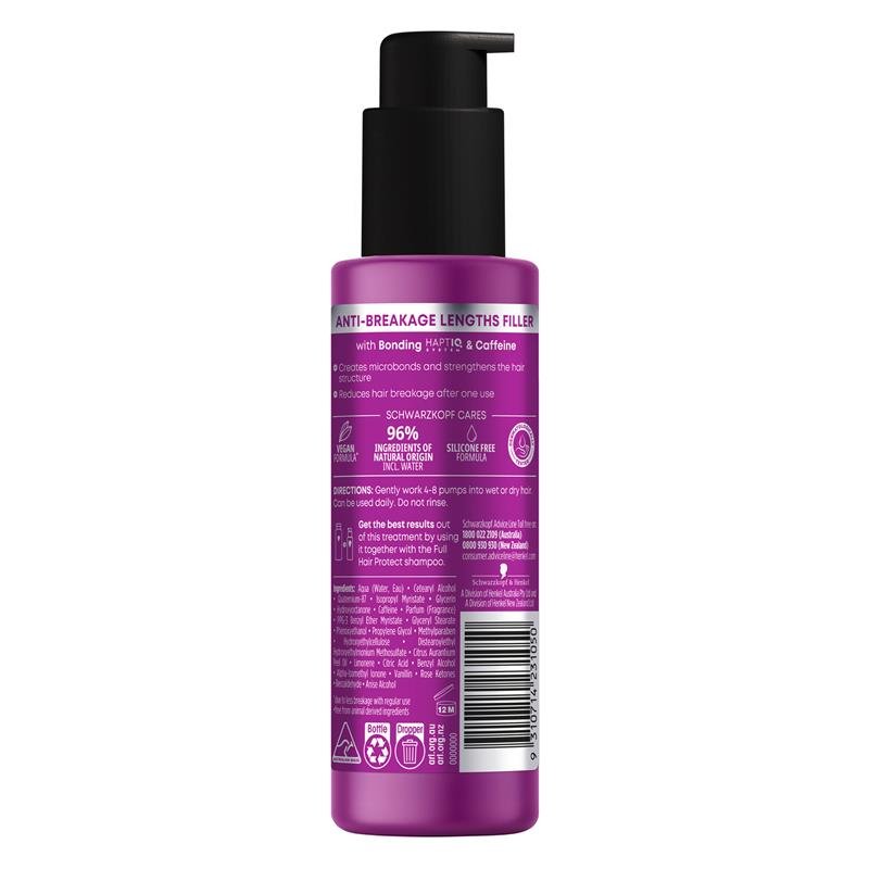 施华蔻 Schwarzkopf 防断裂修护发丝填充液 95ml