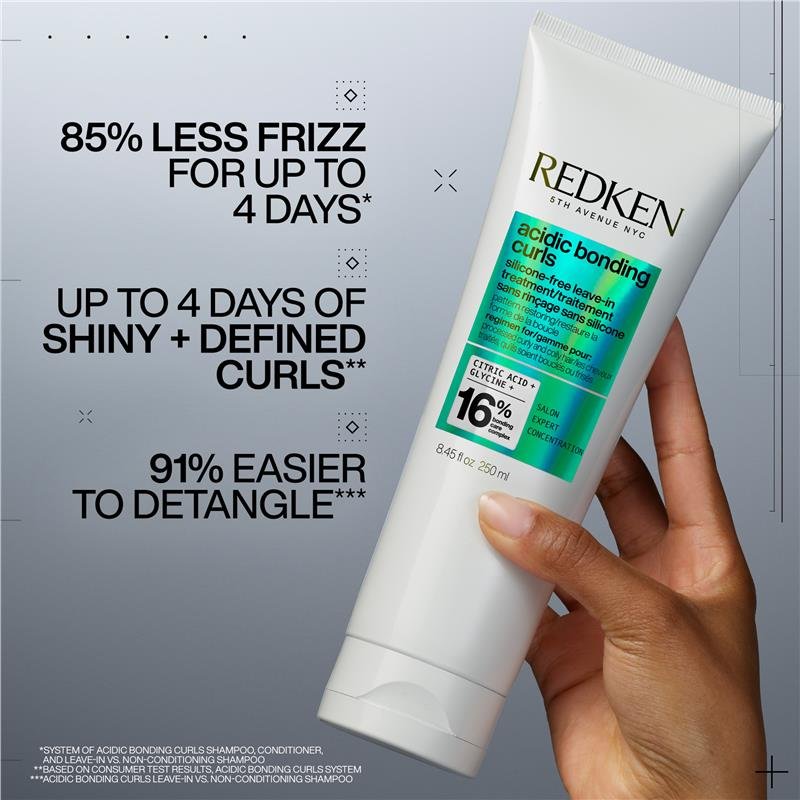 Redken 酸性键合卷发免洗护发霜 250ml
