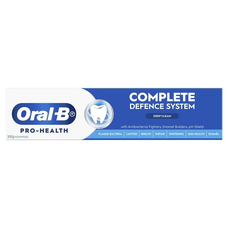 欧乐B Oral-B 专业全效深层清洁牙膏 200g