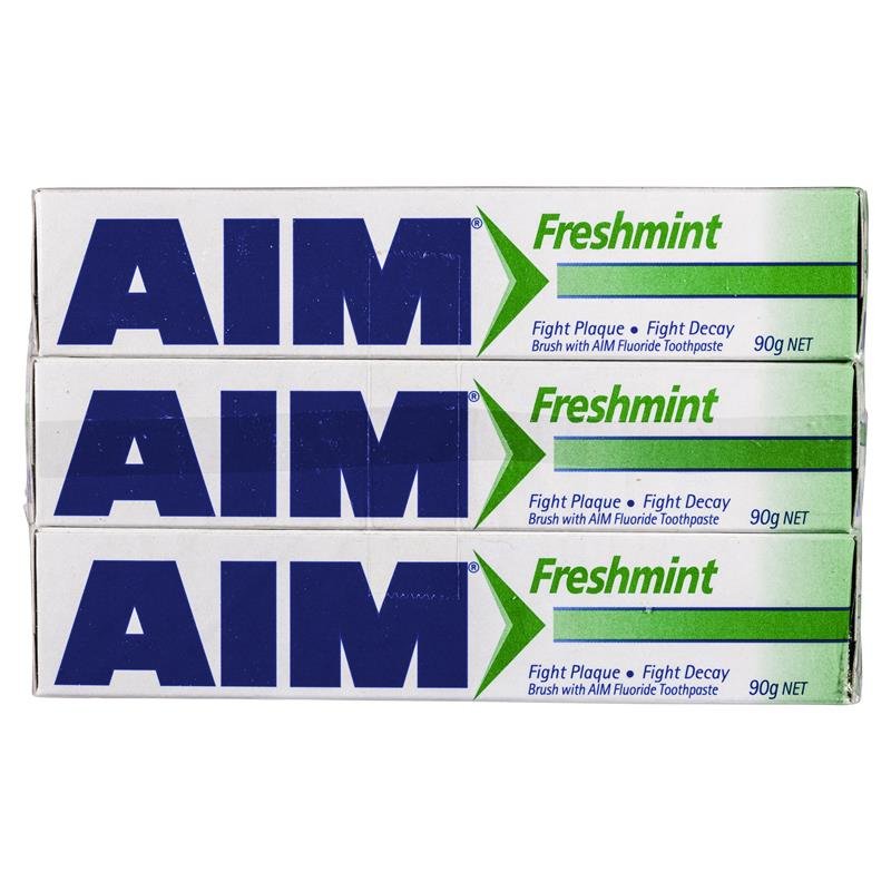 Aim 清新薄荷牙膏 超值3支装