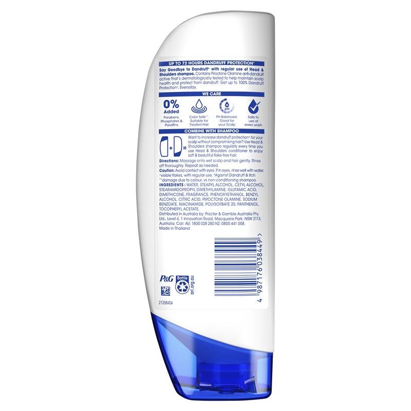 海飞丝 Head & Shoulders 净爽平衡去屑护发素 400ml