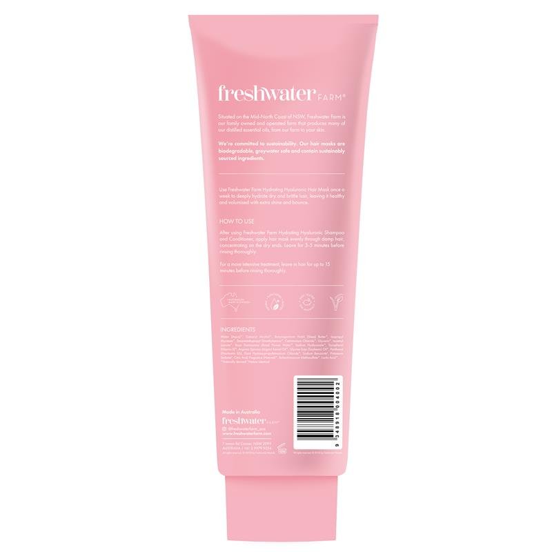 Freshwater Farm 玫瑰水玻尿酸保湿发膜 240ml