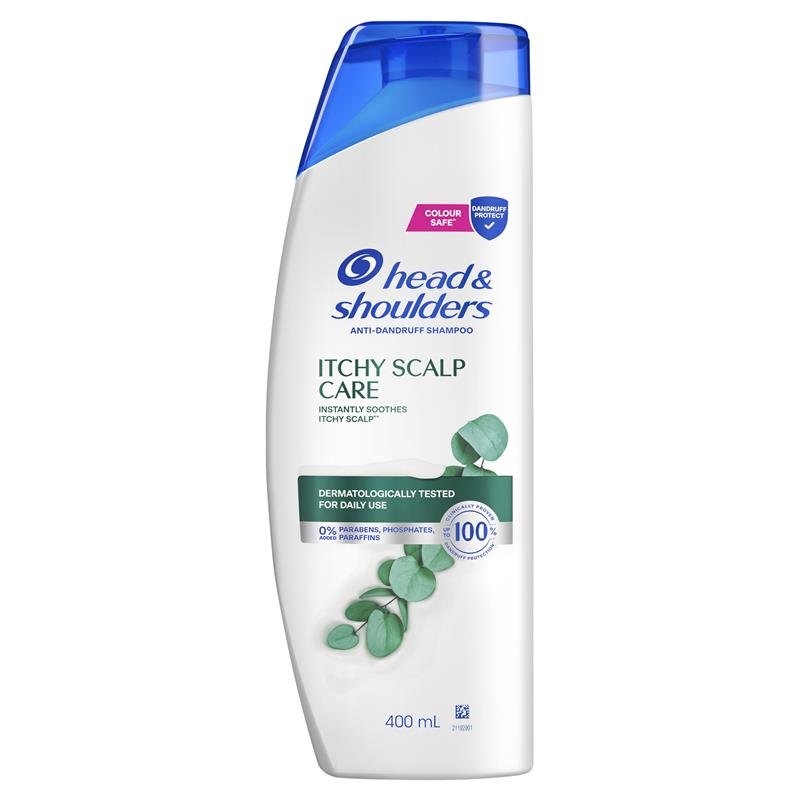 海飞丝 Head & Shoulders 尤加利止痒去屑洗发水 400ml