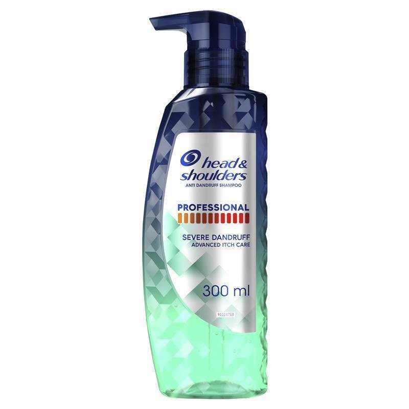 海飞丝 Head & Shoulders 专业进阶止痒去屑洗发水(重度头屑)300ml