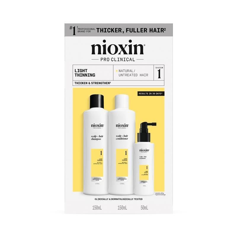 Nioxin 丰盈防脱头皮护理系统1号体验套装